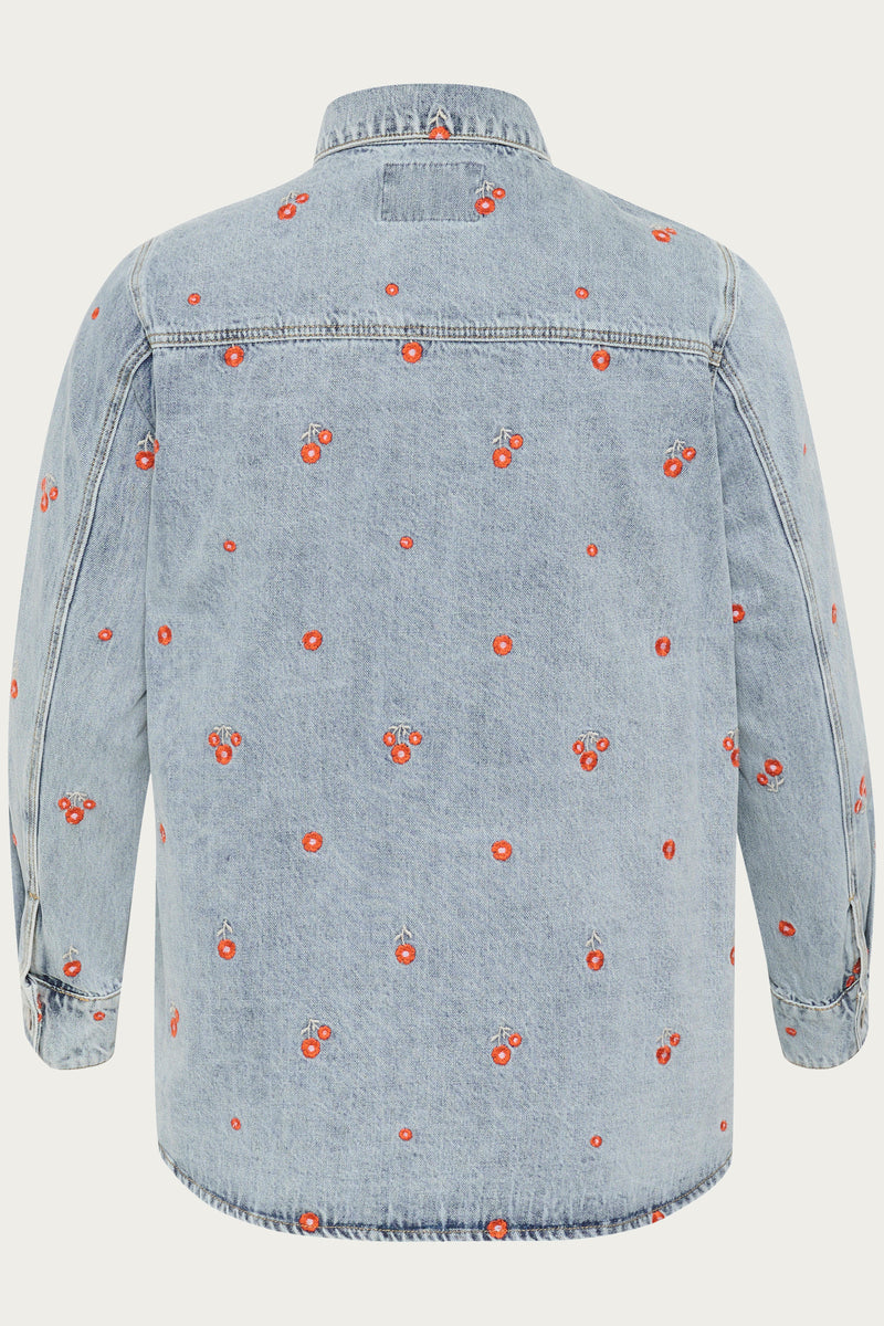 KCbetty Denimjakke Light Blue Denim