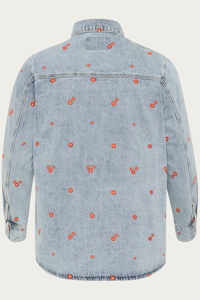 KCbetty Denimjakke Light Blue Denim