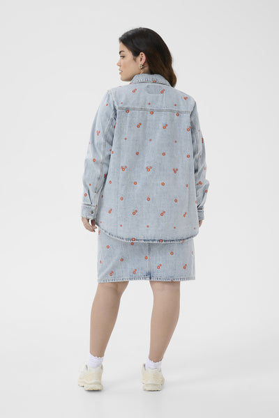 KCbetty Denimjakke Light Blue Denim