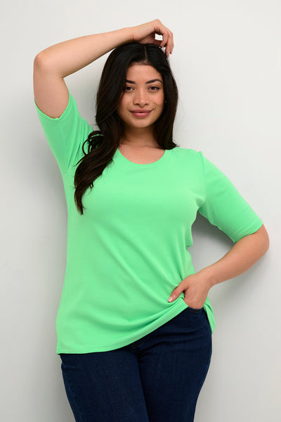 Lysegrøn t-shirt