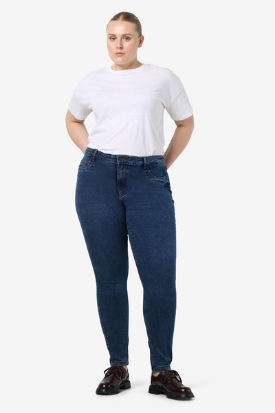 CALLIE "32 Jeans Skinny Dark Blue Denim