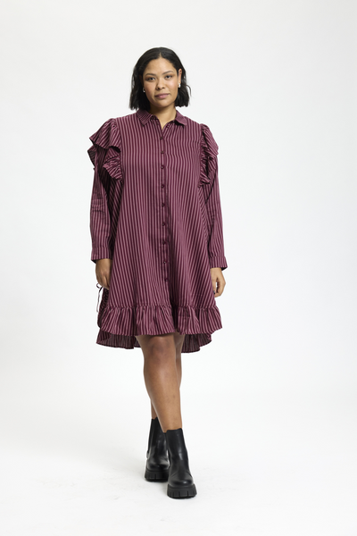 Moonwind Kjole Purple Wine