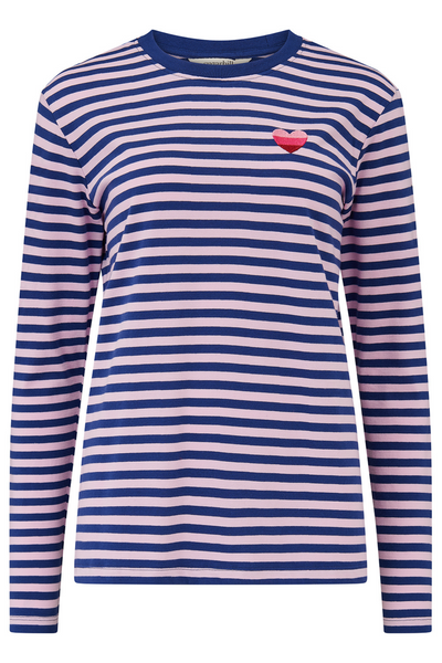 Brunswick langærmet T-shirt – produktbillede uden model.