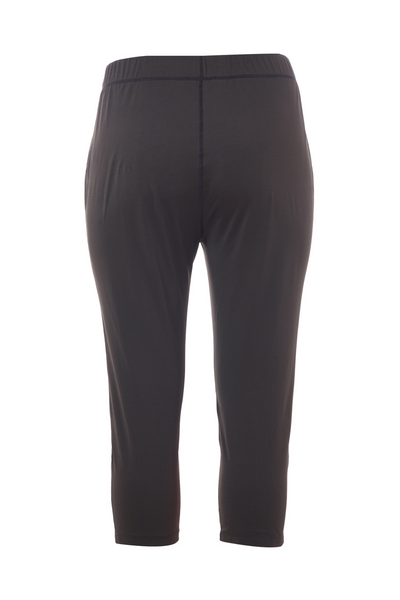Fitness Capri Leggings Sort/Pink