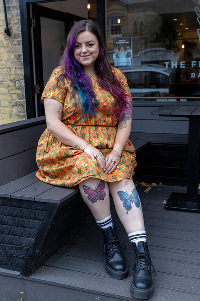 Cacti Tea Dress Multifarvet