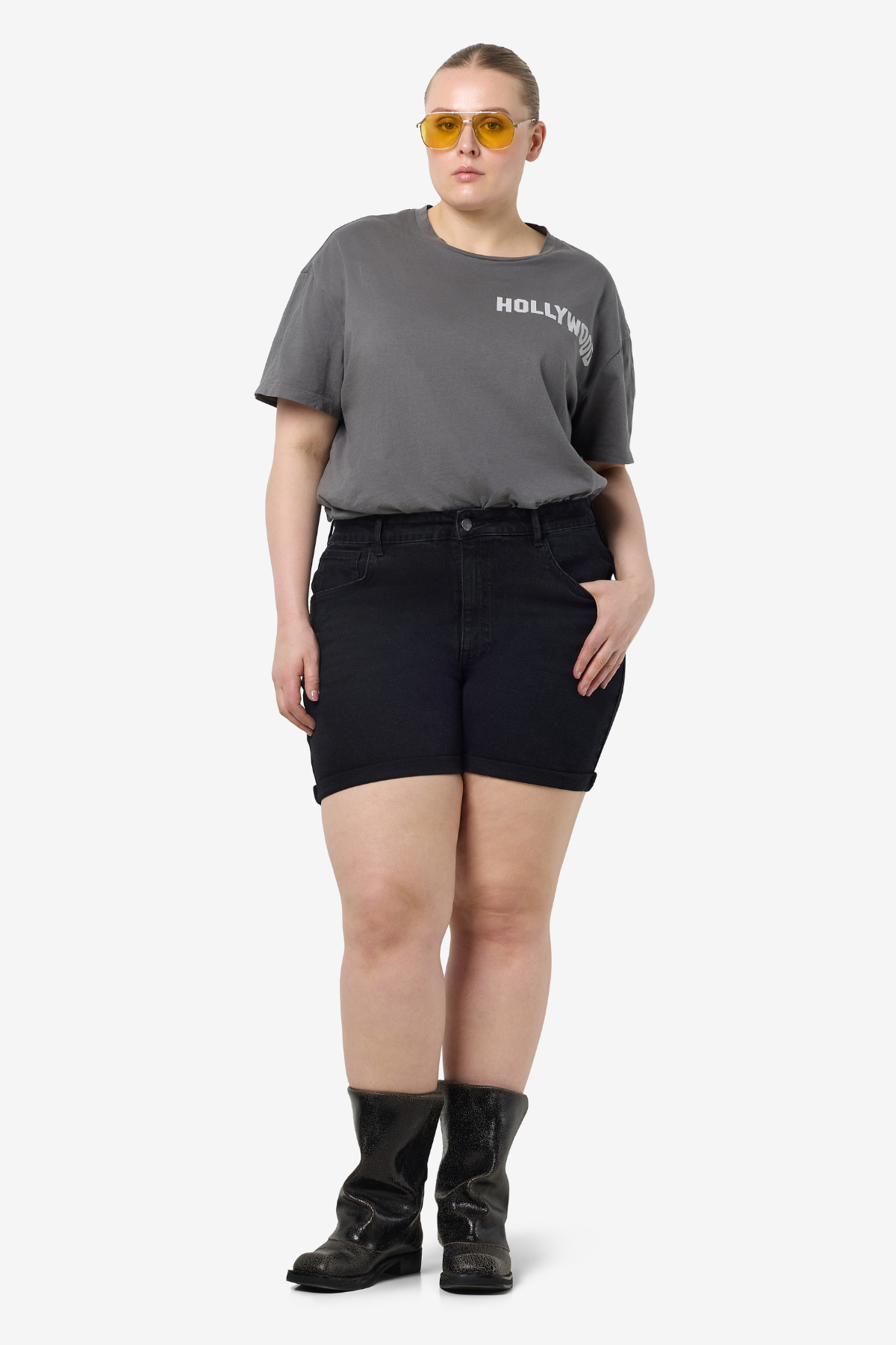 MONI DENIM SHORTS Sort