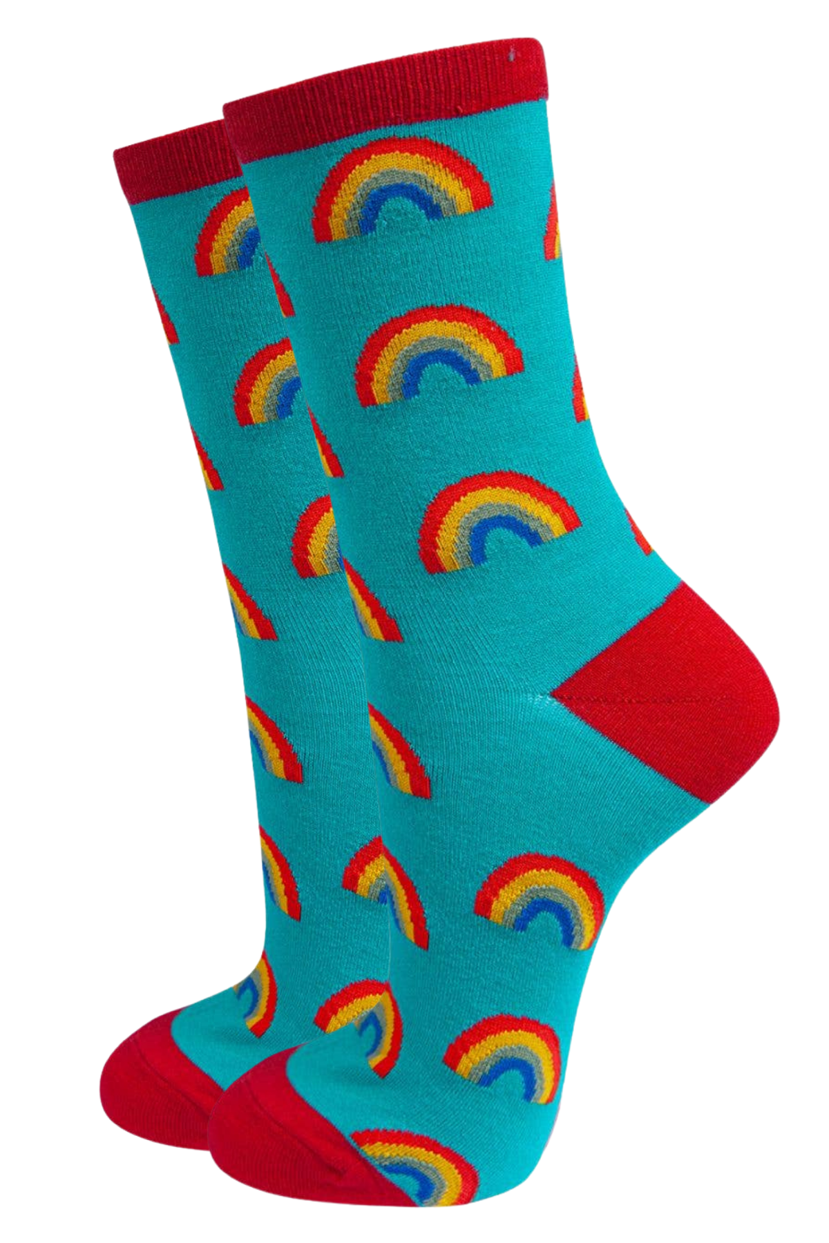 Bambusstrømper Rainbow Multifarvet