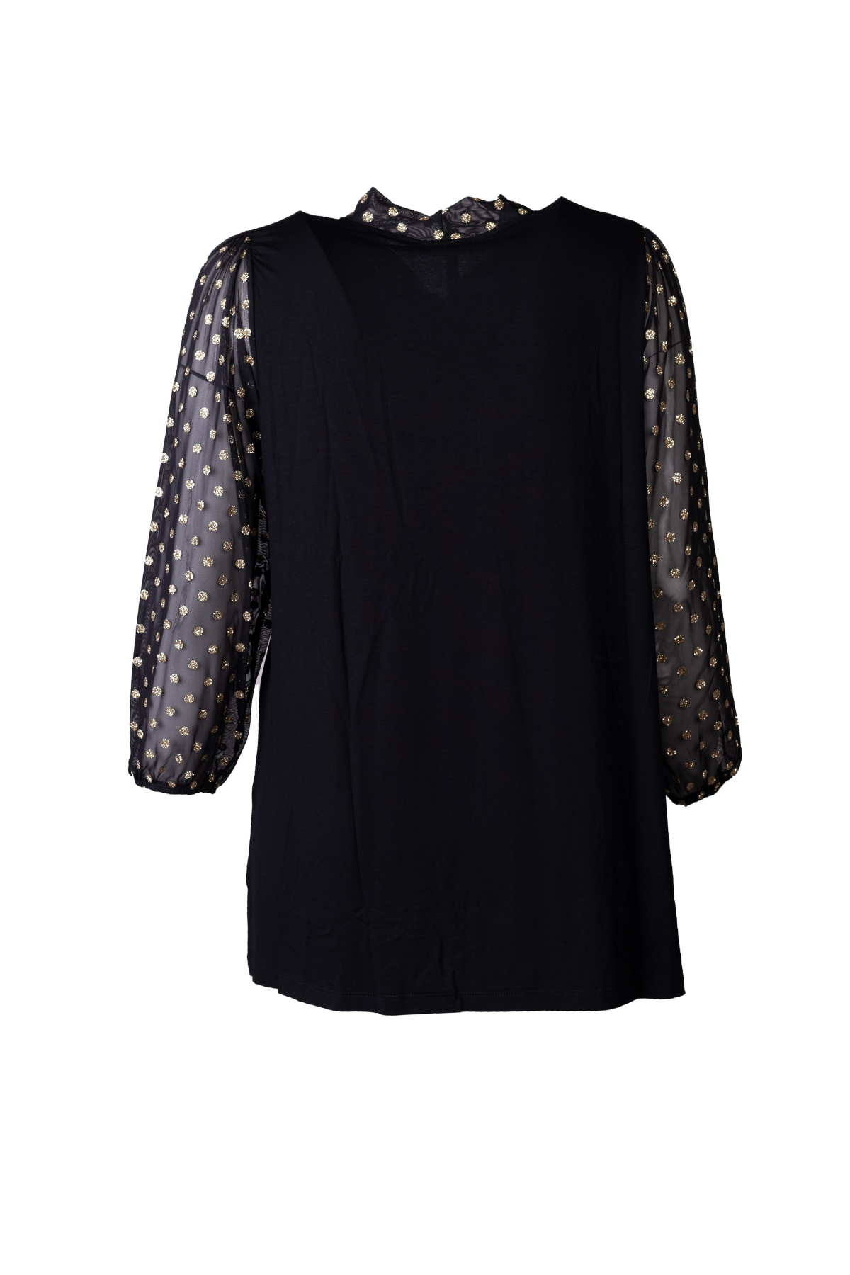 50) Alfrida Tunika Sort/Guld