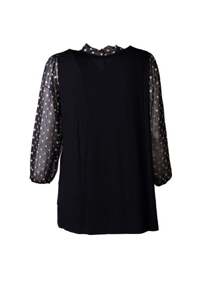 50) Alfrida Tunika Sort/Guld