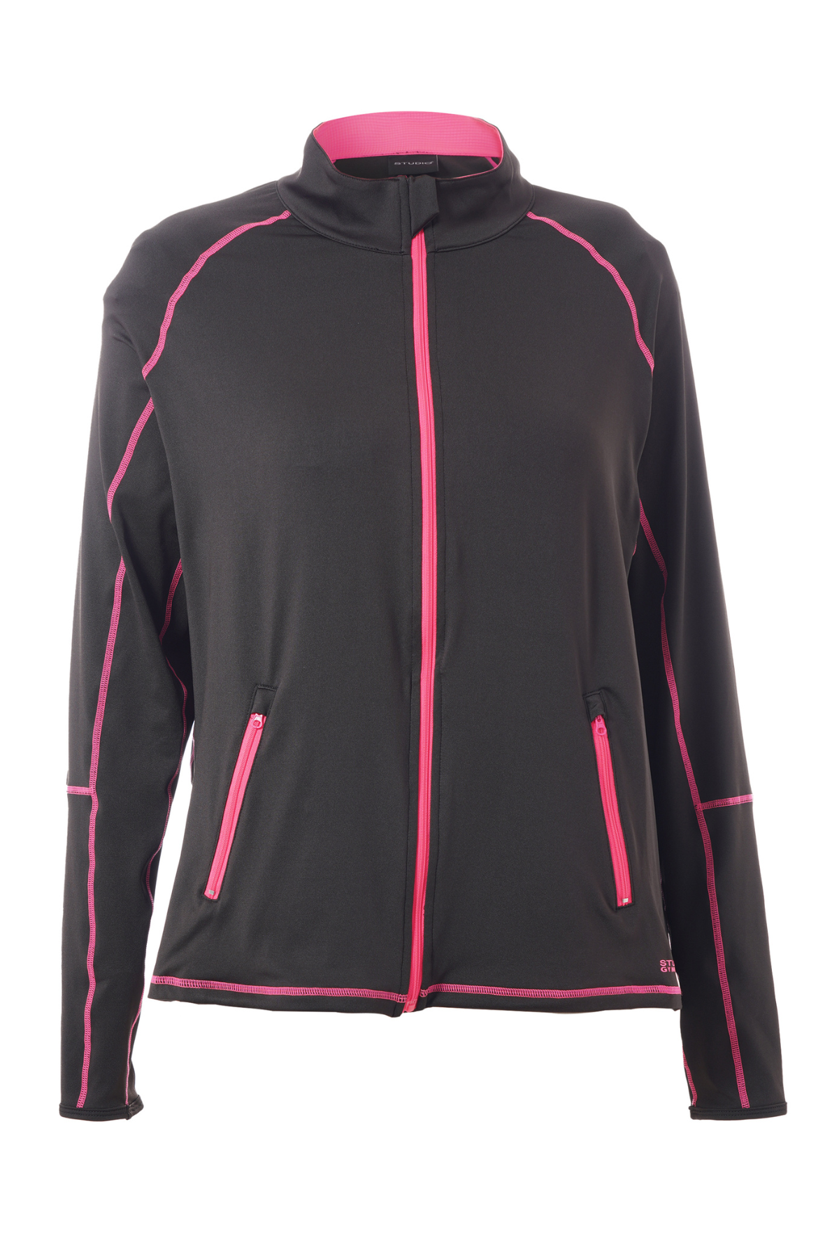 Fitness Træningsjakke Sort/Pink