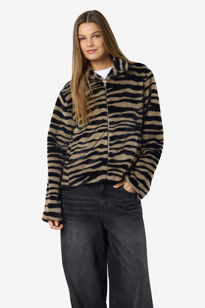 SEOUL JAKKE -TIGER FAUX FUR