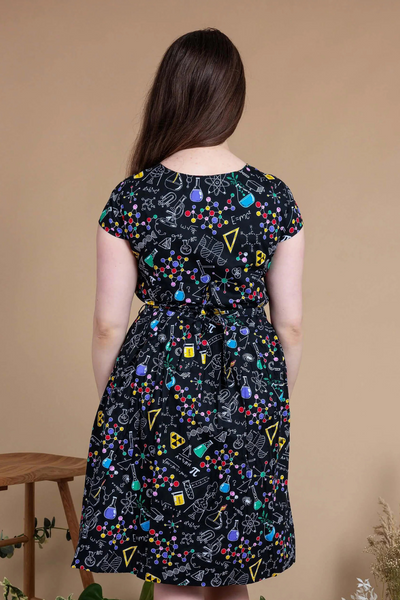 School of Science Tea Dress Multifarvet