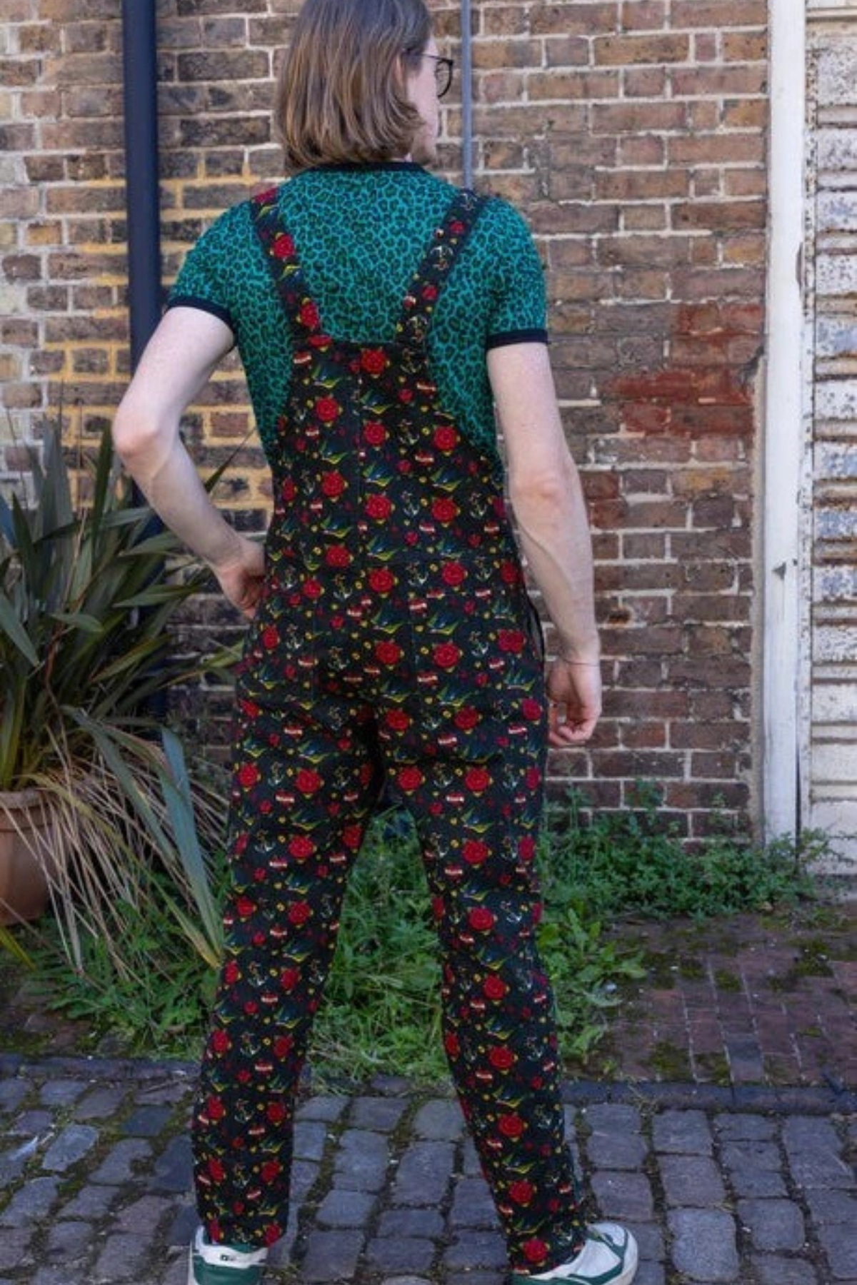Smækbukser Retro Tattoo - RUN&FLY Dungarees