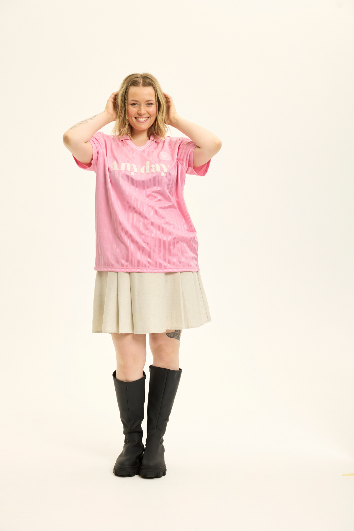 Ivy Sports T-shirt Lyserød