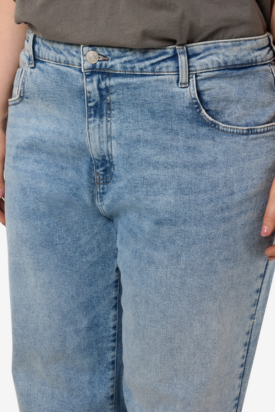 YOLANDA "32 Jeans Wide Light Blue Denim