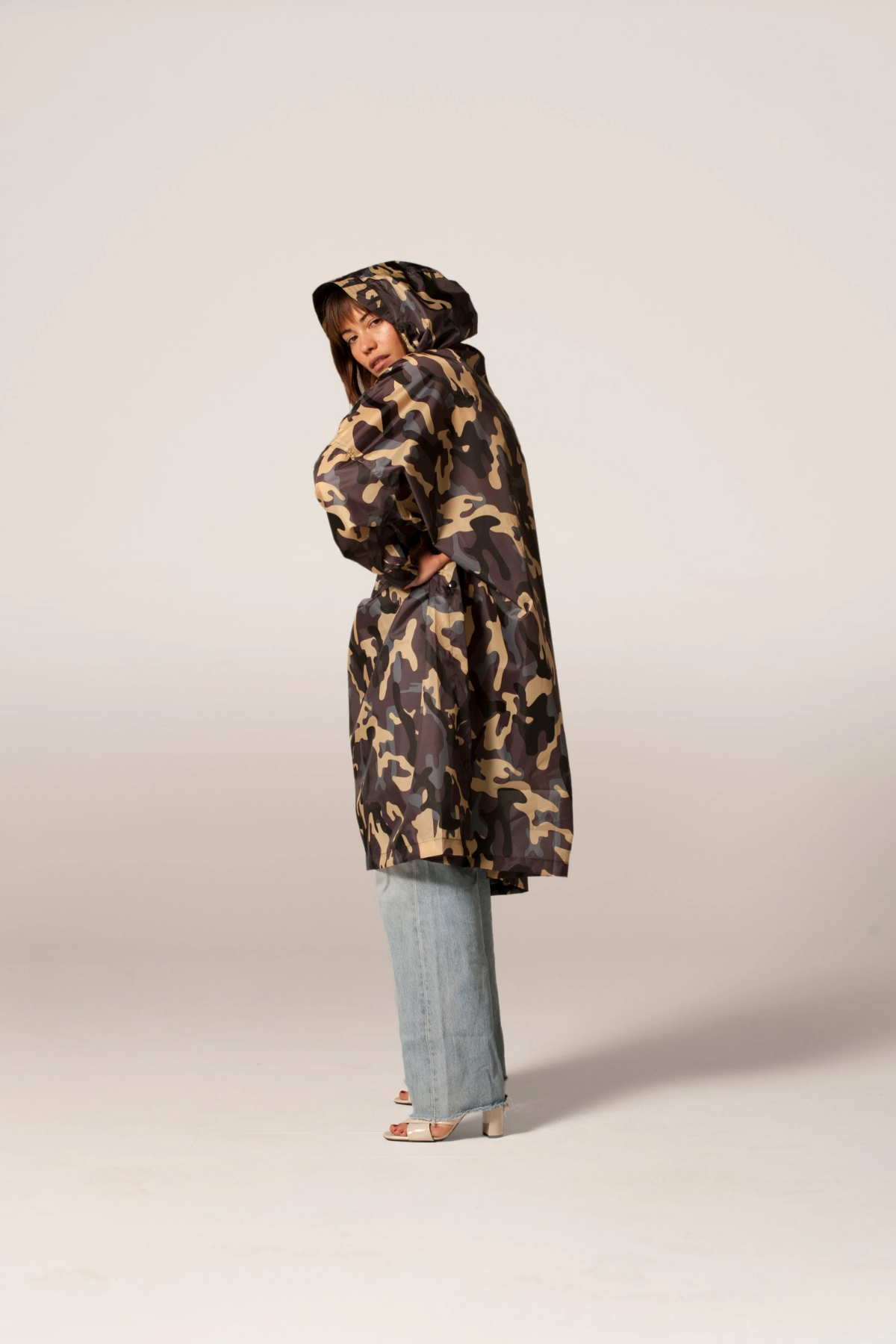 RegnPoncho  Camo