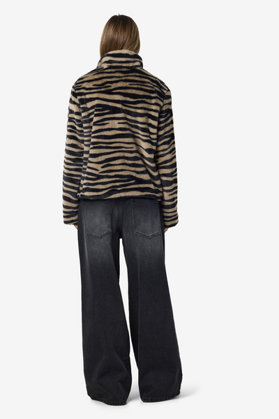 SEOUL JAKKE -TIGER FAUX FUR