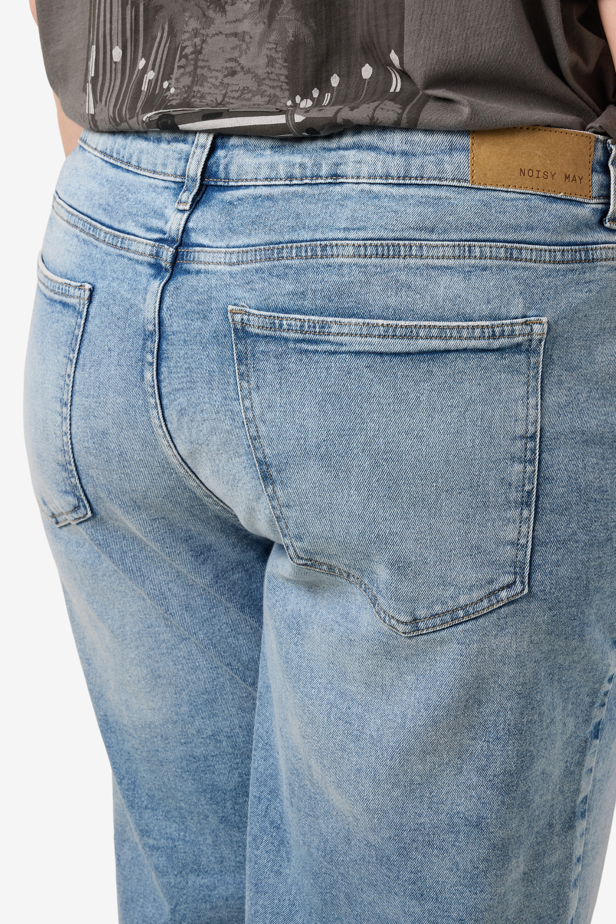 YOLANDA "32 Jeans Wide Light Blue Denim