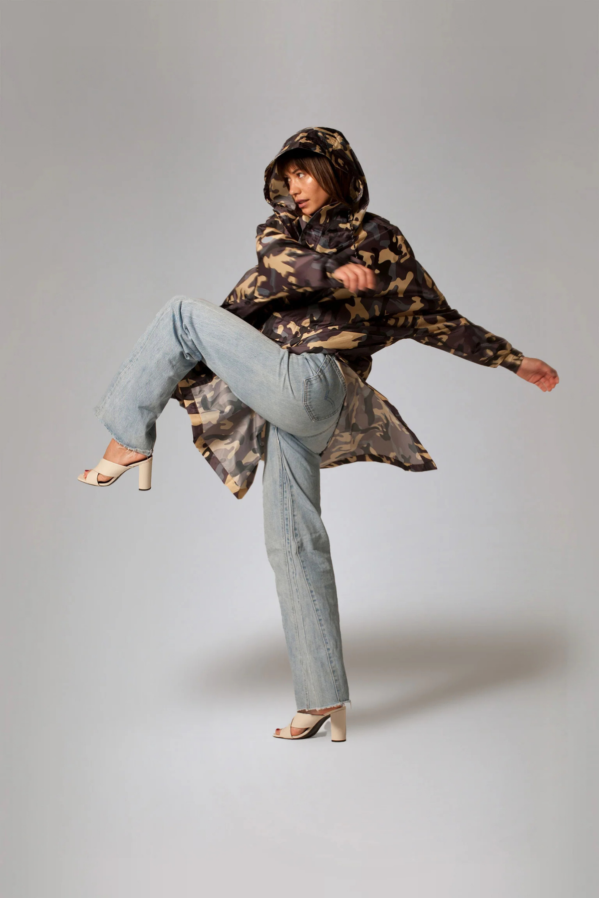 RegnPoncho  Camo