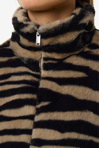 SEOUL JAKKE -TIGER FAUX FUR