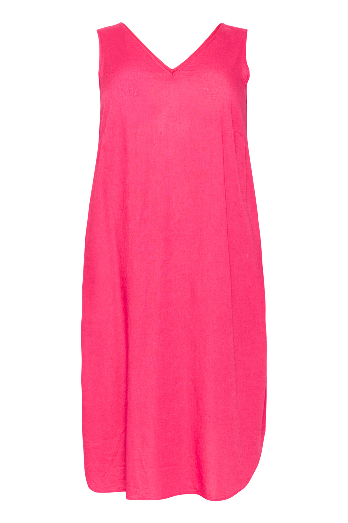 KCmille Hør Kjole Koral Pink