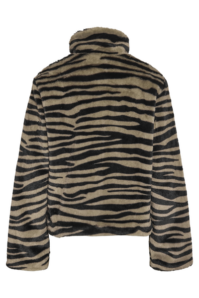 SEOUL JAKKE -TIGER FAUX FUR
