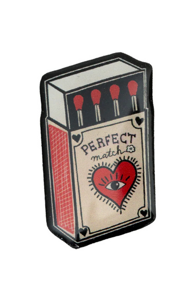 Nærbillede af Perfect Match Pin