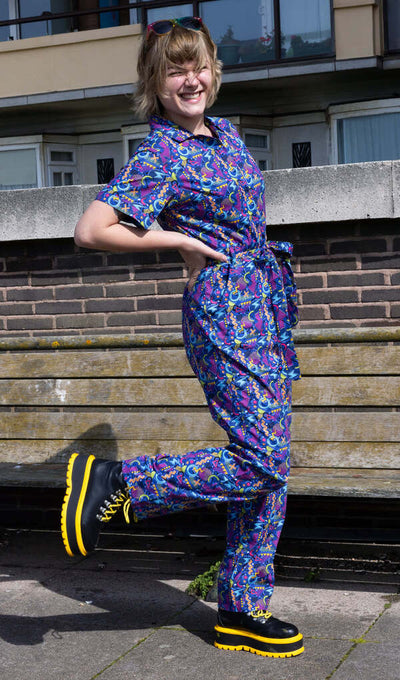Jumpsuit 90's Arcade Multifarvet
