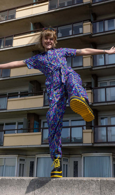 Jumpsuit 90's Arcade Multifarvet
