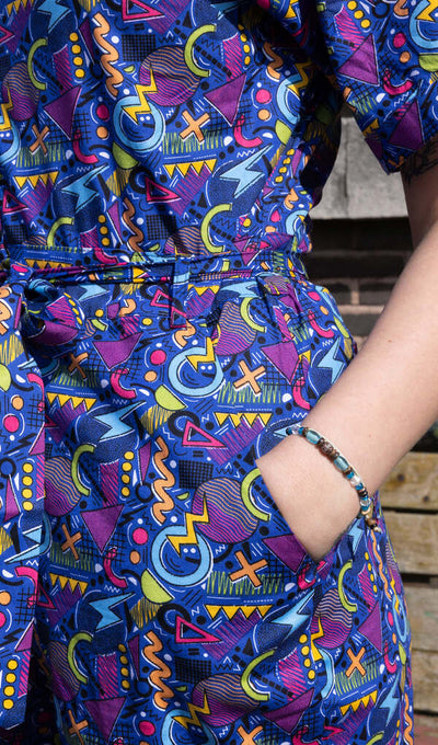 Jumpsuit 90's Arcade Multifarvet