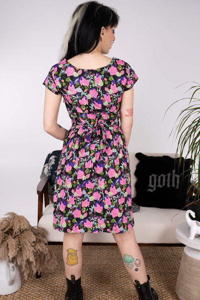 Bodies Tea Dress Multifarvet