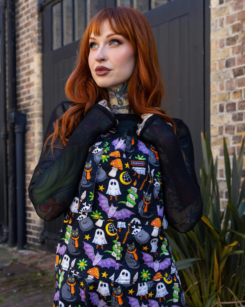 Dungarees Cauldron Cats Multifarvet