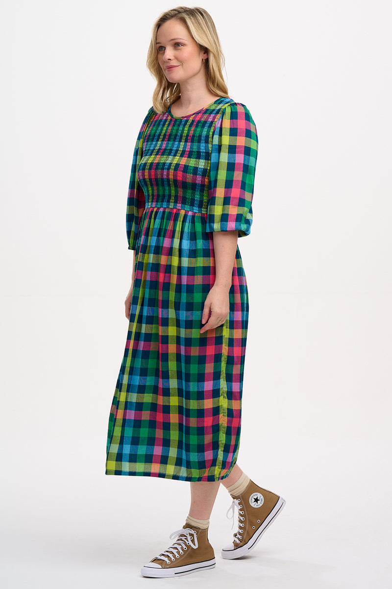 URSULA Midi Kjole Multifarvet