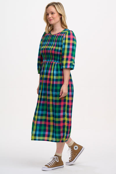 URSULA Midi Kjole Multifarvet