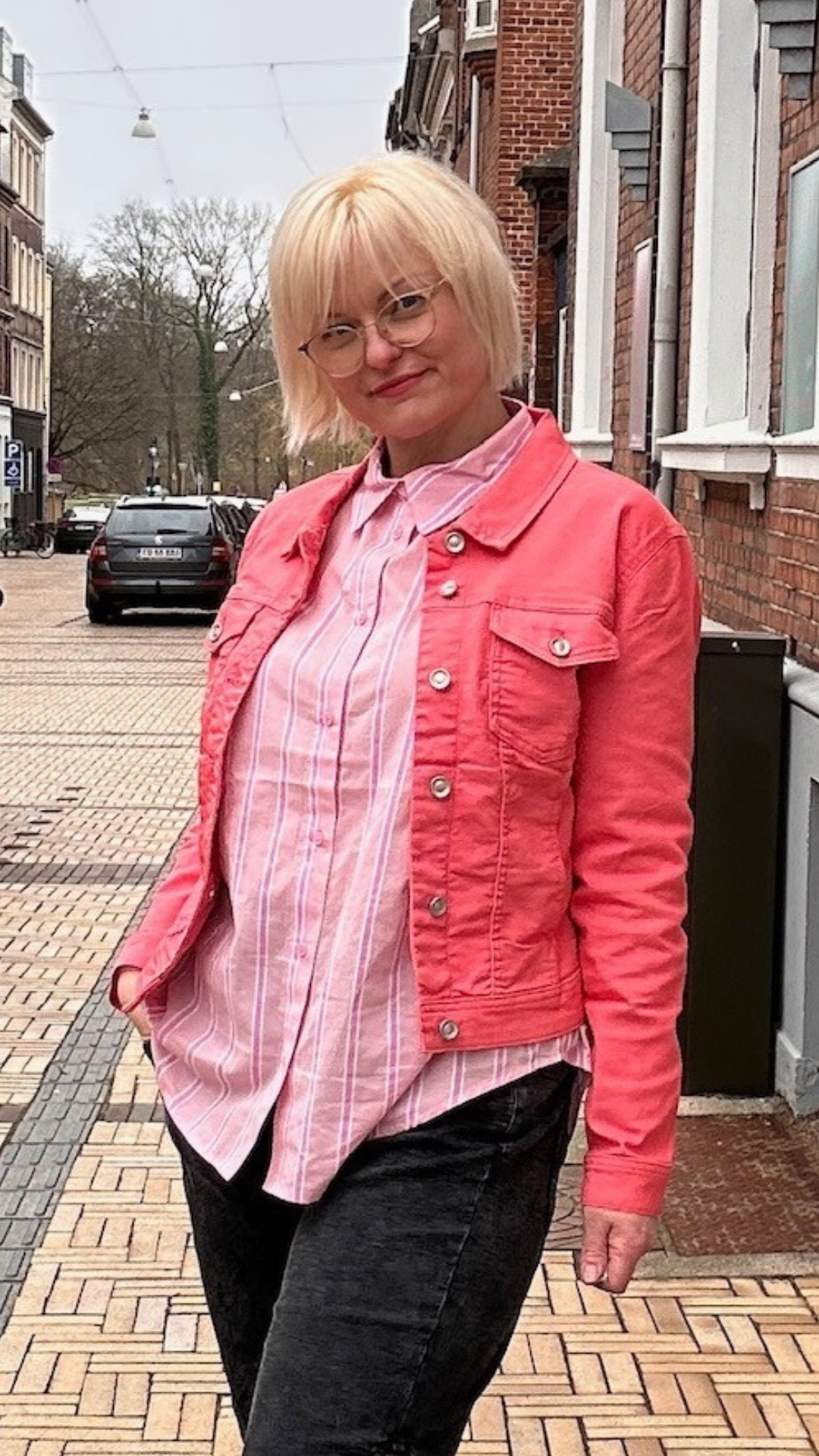 CARWESPA DENIMJAKKE Koral