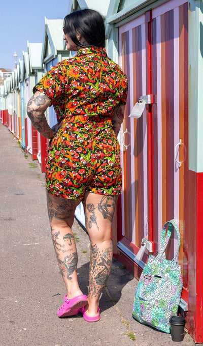 Playsuit Red Panda Multifarvet