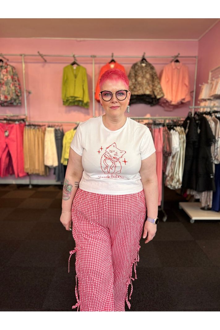 MOLLY Baby Tee Curve Hvid