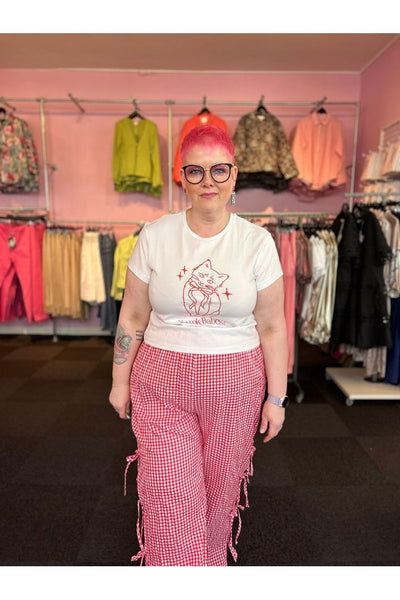 MOLLY Baby Tee Curve Hvid
