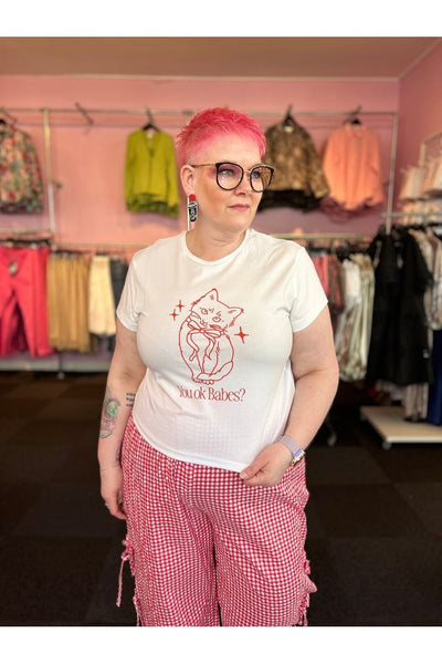 MOLLY Baby Tee Curve Hvid