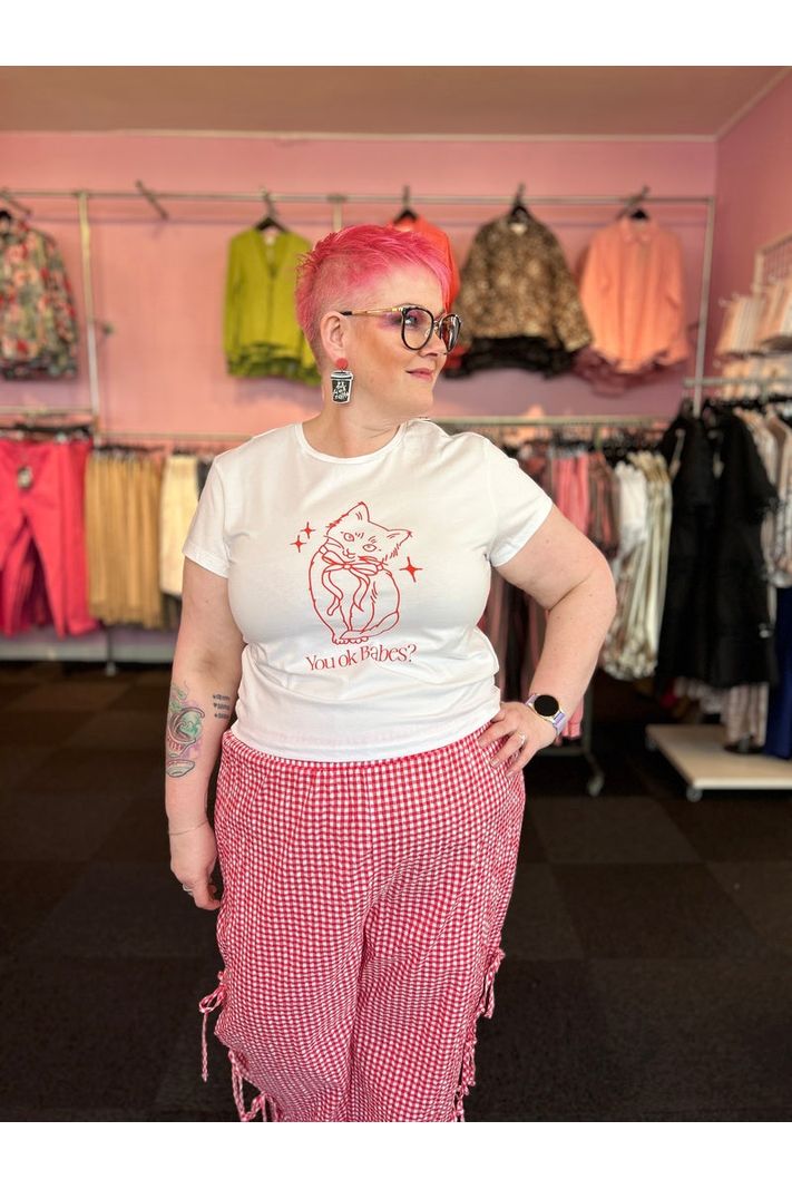 MOLLY Baby Tee Curve Hvid