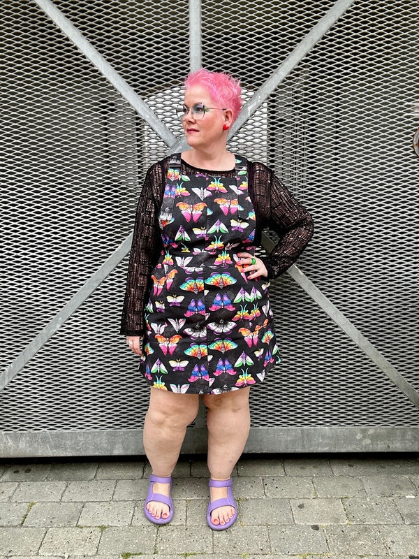 Pinafore Dress Pride Moths Multifarvet