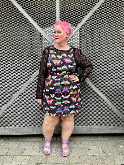 Pinafore Dress Pride Moths Multifarvet