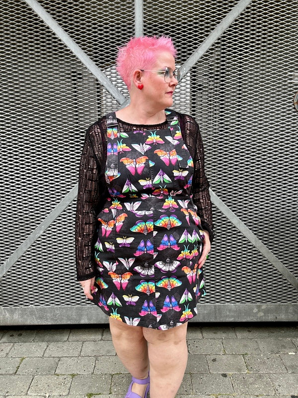 Pinafore Dress Pride Moths Multifarvet