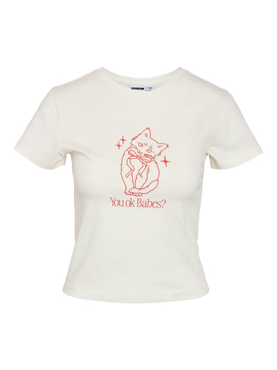 MOLLY Baby Tee Hvid