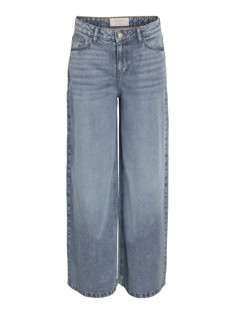 WINDIE "32 CORE LOOSE JEANS Light Blue Denim