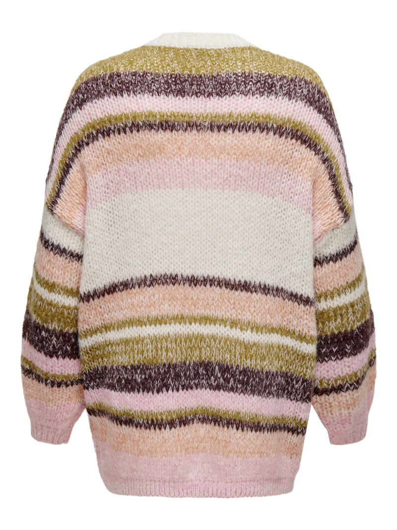 CARALYSSA Cardigan Multifarvet