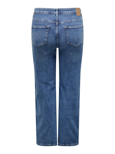 CARRADISON "32 Jeans Wide Medium Blue Denim