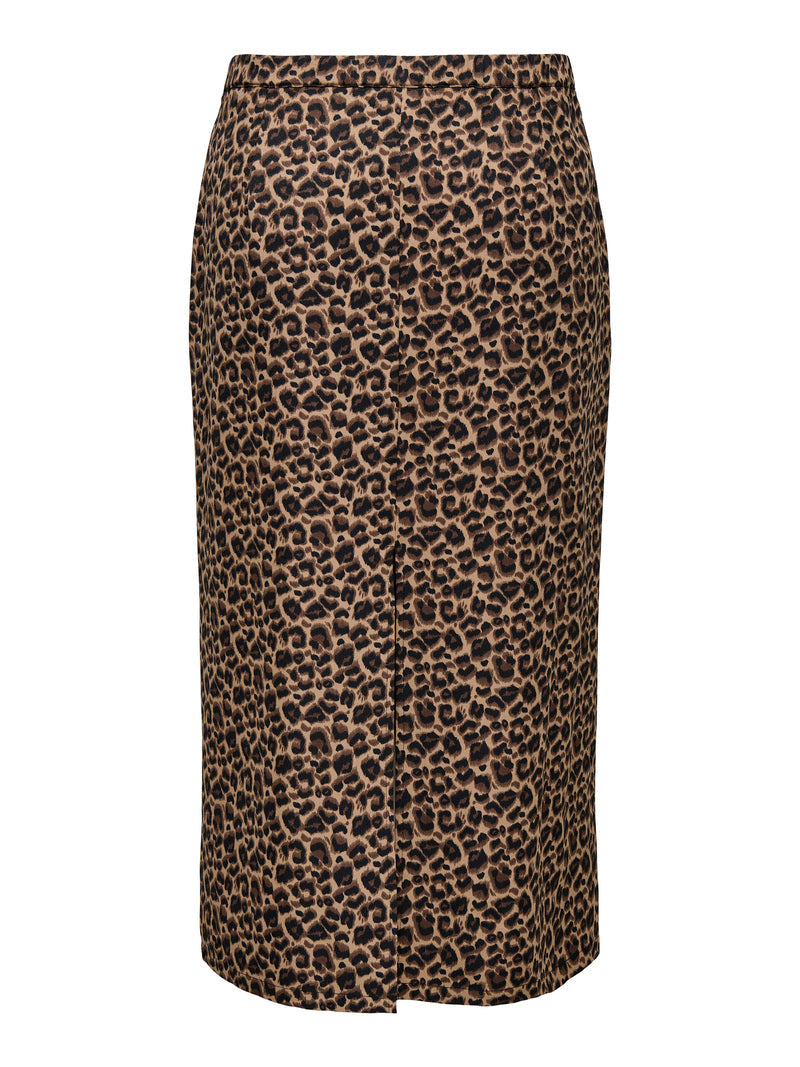 CARJILL Maxi Nederdel Leopard