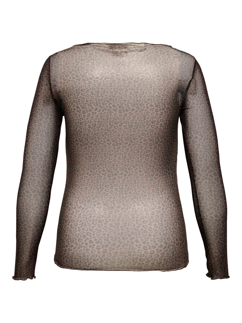 CARVICKY Mesh Leopard Glimmer Brun/Guld