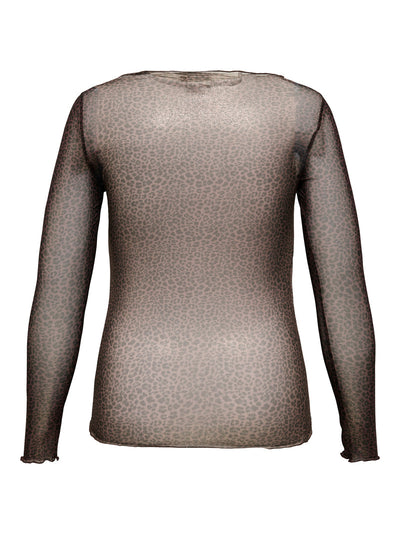 CARVICKY Mesh Leopard Glimmer Brun/Guld